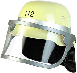 Hełm Dziecięcy Strażacki z Przesłoną 112 Karnawał