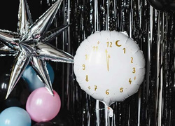 Kurtyna Party, czarna, 90x250cm