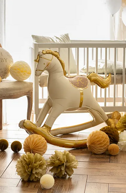 Balon Foliowy Sojący Koń na Biegunach 118x104cm