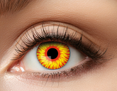 Soczewki 12 miesięczne, Żółte SŁOŃCE Sun