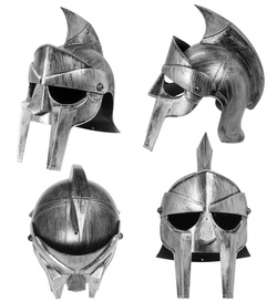 Hełm Gladiatora Rzymianina Spartanina Rycerz