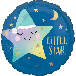 Balon Foliowy LITTLE STAR Roczek Urodziny 43cm