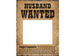 Tabliczki Husband Wanted i Wife Wanted, 1op.