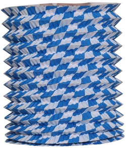 LAMPION Bawarski Niebieski OKTOBERFEST 24cm