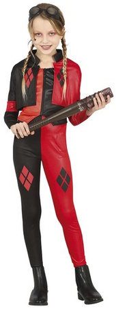 Kostium Szalona Niebiezpieczna Dziewczyna 10-12lat