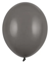 Balony St. 12cm (5") Pastel Szare, 100szt.