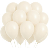 Balony St. 23cm (10") Pastel Alabastrowy, 100szt.
