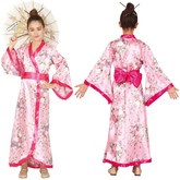 Kostium Strój Chinki Japonki Gejszy Kimono 10-12 l