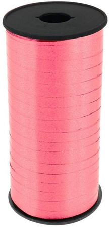Wstążka Tasiemka Lustrzana j. Różowy 0,5cm x92m