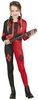 Kostium Szalona Niebiezpieczna Dziewczyna 5-6 lat