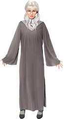 Kostium Strój Szara Czarodziejka Marta 130/140 cm