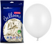 Balony St. 12cm (5") Metallic Biały, 100szt.