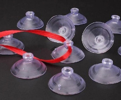 Przyssawki Silikonowe z Otworem 3cm, 1 szt.