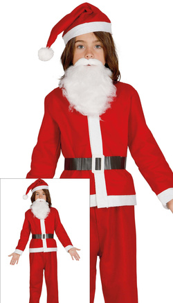 Strój Kostium ŚWIĘTY MIKOŁAJ Pomocnik 3-4 lata