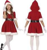 Strój Kostium Mikołajka PANI MIKOŁAJOWA 5-6 lat