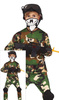 Strój Kostium ŻOŁNIERZ Wojsko Komandos 7-9 lat
