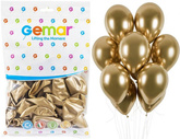 Balony Chrom GLOSSY Shiny ZŁOTE 13cali 50szt.