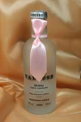 Zawieszki na butelki, 12 szt krawaty j.różowe