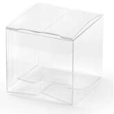 Pudełeczka kwadratowe, transparentne, 5x5x5 10szt.