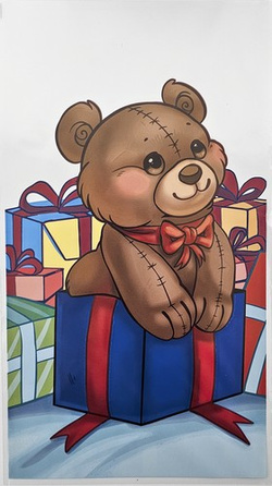 Woreczki Foliowe XMAS Dwustronny Nadruk 20x35cm