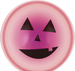Kauczukowa Gumowa Świecąca Piłka DYNIA Halloween