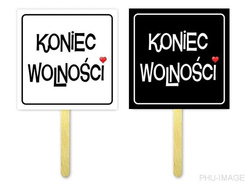 Tabliczki do zdjęć - Fotobudka 1 kpl.