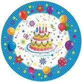 Talerzyki TORCIK, 23 cm, 8 szt.