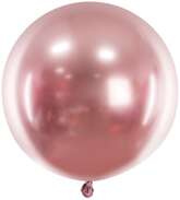 Balon okrągły Glossy 60 cm, różowe złoto 1 szt.
