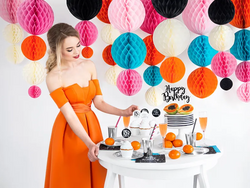 Serwetki HAPPY BIRTHDAY Czarne URODZINY 20szt.