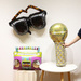 Balon foliowy Okulary Czarne 62x83cm 1 szt.