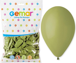 Balony G110 pastel 12" - zielone oliwkowe 98/ 100 