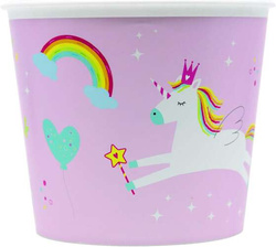 Pudełko na Popcorn Kubełek JEDNOROŻEC 2,2l