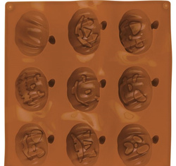 Forma Silikonowa Ciasteczek DYNIE Halloween 24x25c
