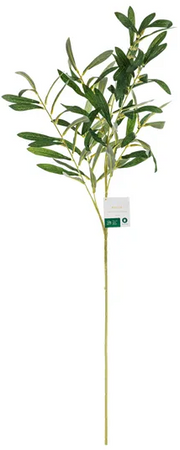Sztuczna Gałązka Dekoracyjna OLIWNA, 91 cm