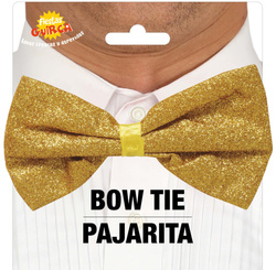 Muszka Mucha ZŁOTA Brokatowa na Gumce Sylwester