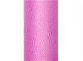 Tiul gładki, ciemny różowy, 15cm x 9m, 1szt.