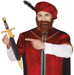 MIECZ RYCERSKI w Pochwie Broń Sztylet 52cm