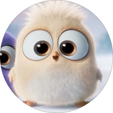 Opłatek tortowy 14 cm, Angry Birds Movie 1 szt.