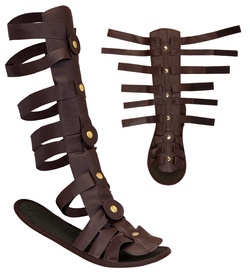 Średniowieczne SANDAŁY Rzymianina Gladiatora
