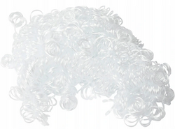 Sztuczne włosy białe 14g