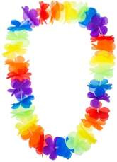 Naszyjnik Hawajski HAWAJE Kolorowy Kwiaty Aloha