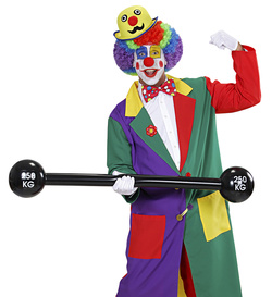 Dmuchana SZTANGA Hantle Ciężary Siłacz 500kg