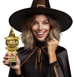 Statuetka Puchar Najlepszy Kostium DYNIA Halloween
