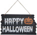 Tabliczka Zawieszka HAPPY HALLOWEEN Dynia 34x19cm