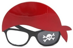 Okulary Imprezowe PIRAT Korsarz Żeglarz Fotobudka