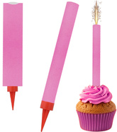 Fontanna Tortowa Mono FUKSJA, 18cm, 1szt.