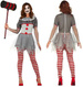 Kostium Strój KLAUN Clown Zabójca Horror, 36-38 S