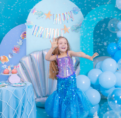 Girlanda Baner OCEAN Happy Birthday Urodziny 240cm