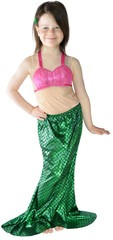 Kostium Strój Przebranie SYRENKA Syrena 120/130cm