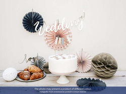 Baner Wedding, złoty, 16,5x45 cm, 1 szt.